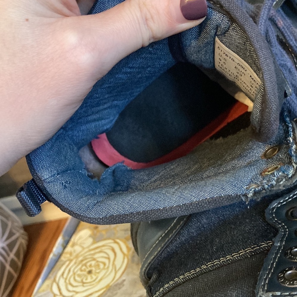 Levi’s Dayton Denim Lace Up Boots - Picture 11 of 12